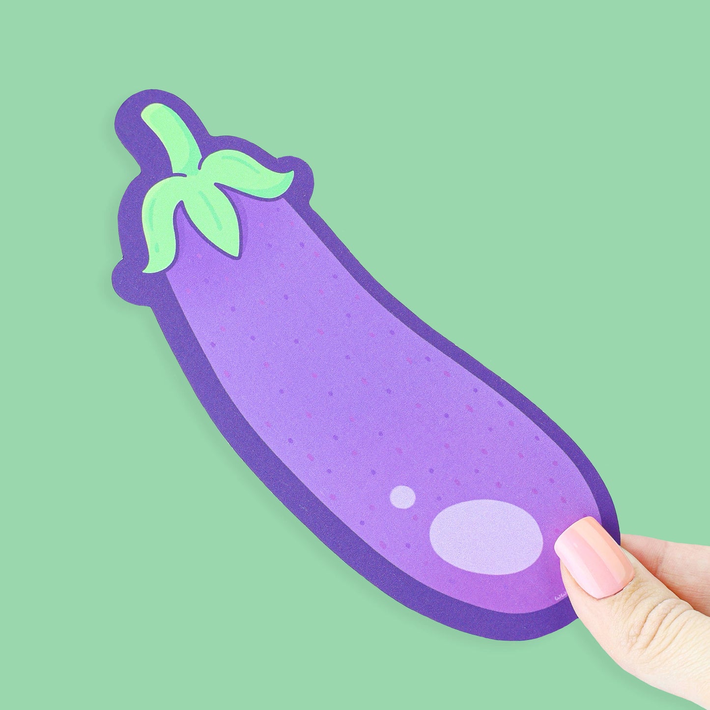 Egg Plant | Bookish | Cute | Smut | Food | Bookmark