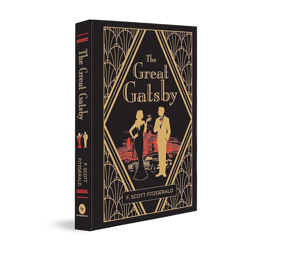 The Great Gatsby (Deluxe Hardbound Edition) (Fingerprint! Classics) cover image