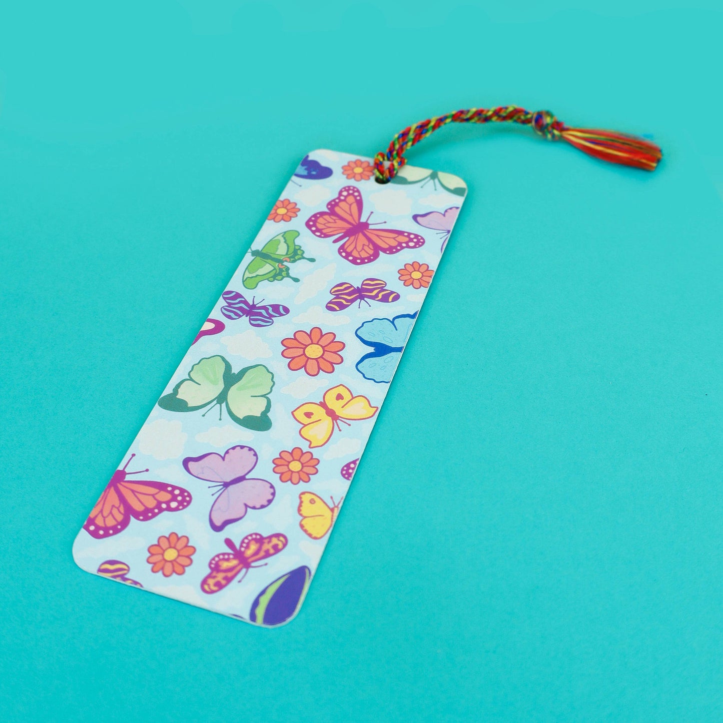 Butterflies and Moths Reader Gift Bookmark with Tassel