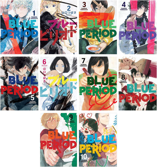 Blue Period Manga 11-book Collection Set (Vol 1-11) by Tsubasa Yamaguchi
