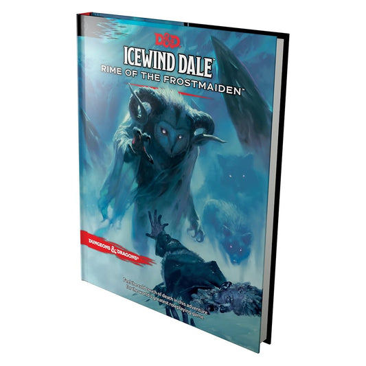Dungeons and Dragons D&D Dungeons & Dragons Icewind Dale Rime of the Frostmaiden Hardcover cover image