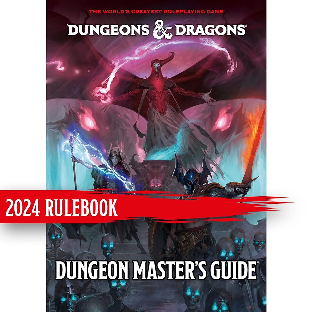 D&D Dungeons & Dragons Dungeon Masters Guide Hardcover cover image