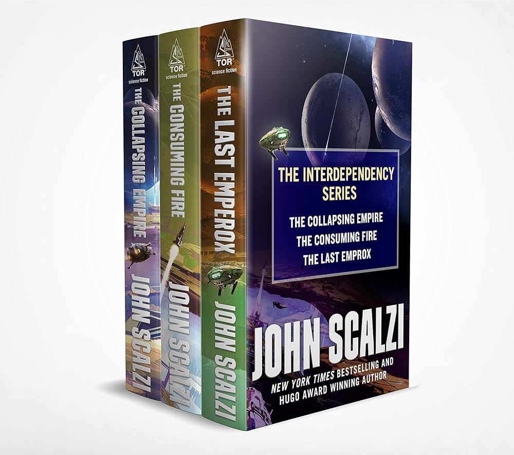 Interdependency Boxed Set: The Collapsing Empire, the Consuming Fire, the Last Emperox cover image