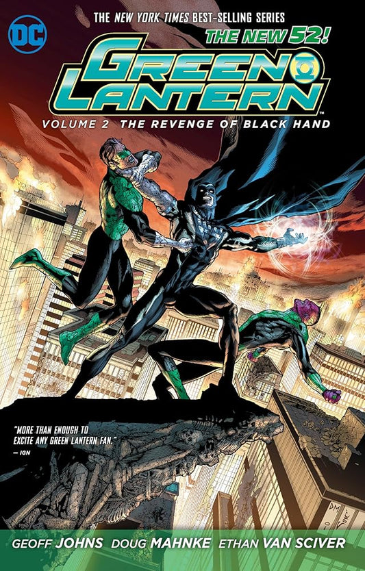 Green Lantern Vol. 2: The Revenge of Black Hand (The New 52) cover image