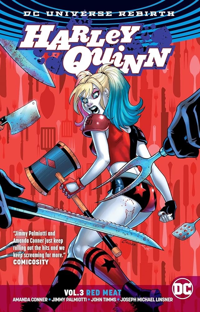 Harley Quinn Vol. 3 Red Meat (Rebirth) cover image