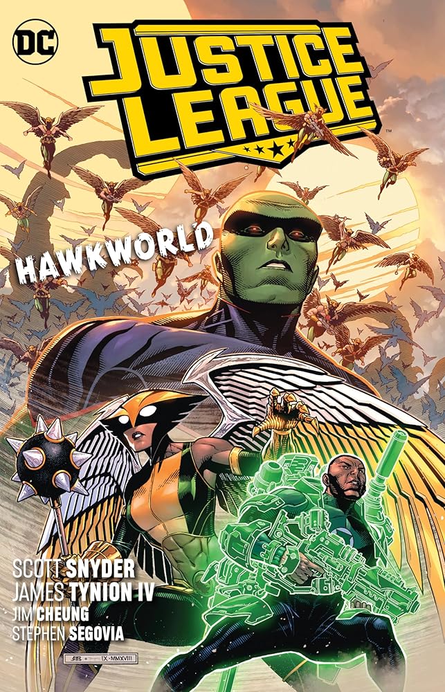 Justice League Vol. 3: Hawkworld cover image