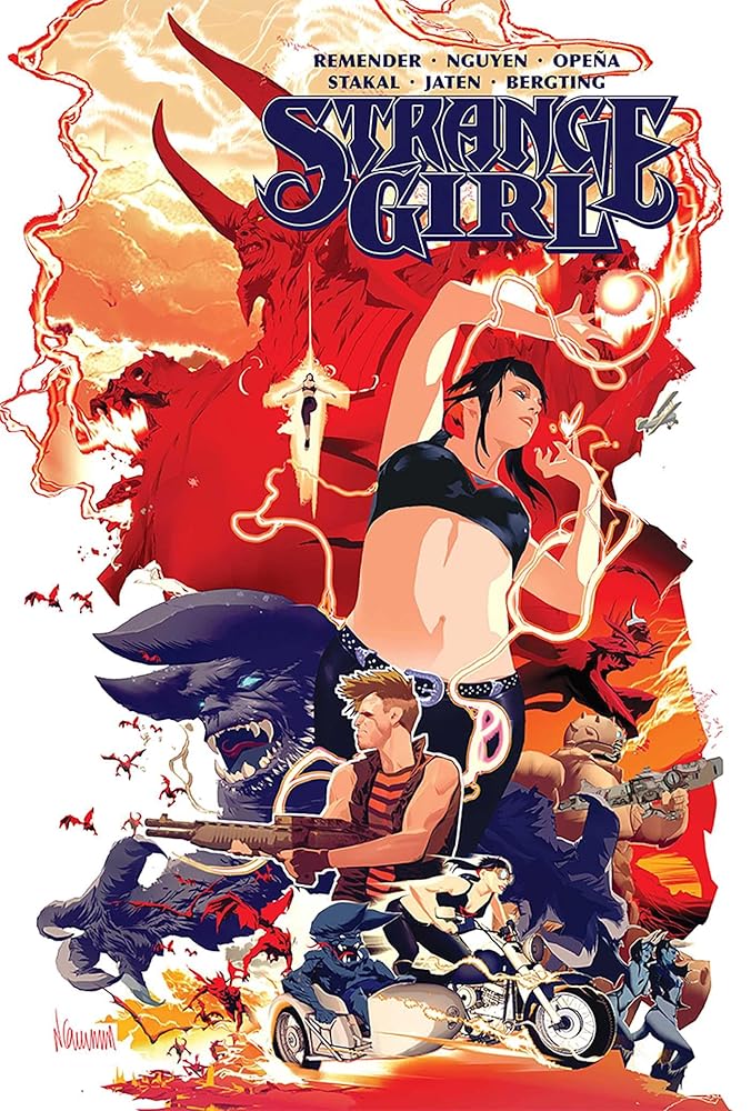 Strange Girl Deluxe Hardcover cover image