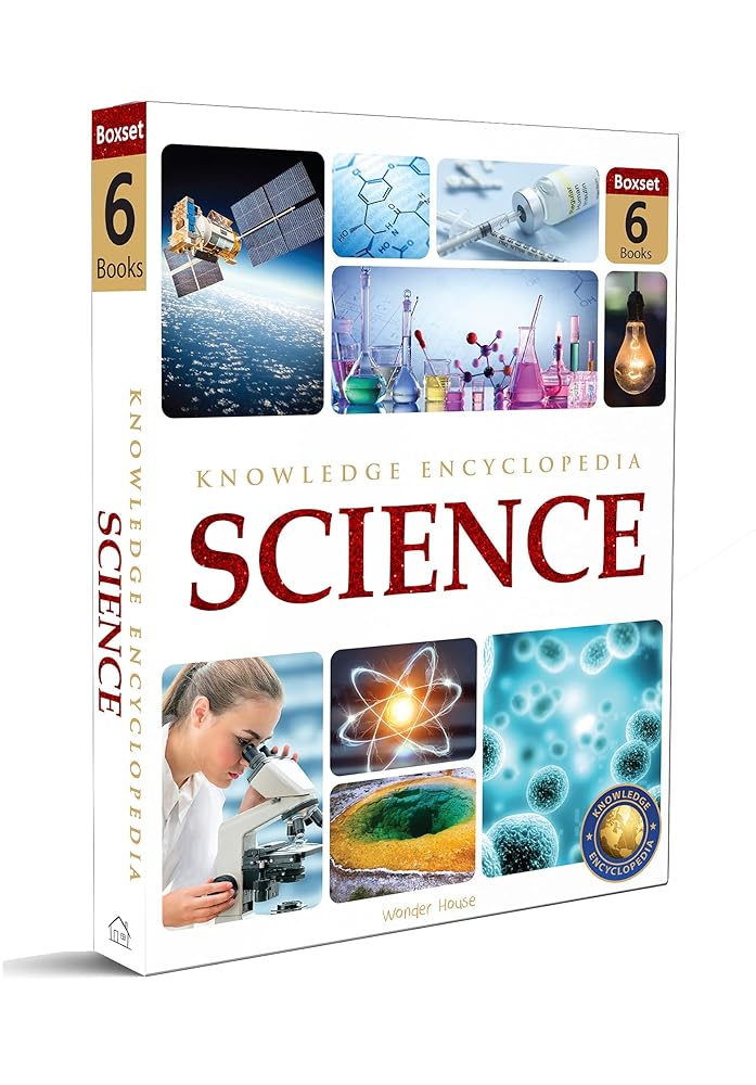 Science Knowledge Encyclopedia for Children: Collection of 6 Books cover image
