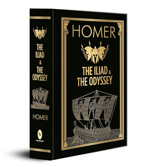 The Iliad & the Odyssey (Deluxe Hardbound Edition) cover image