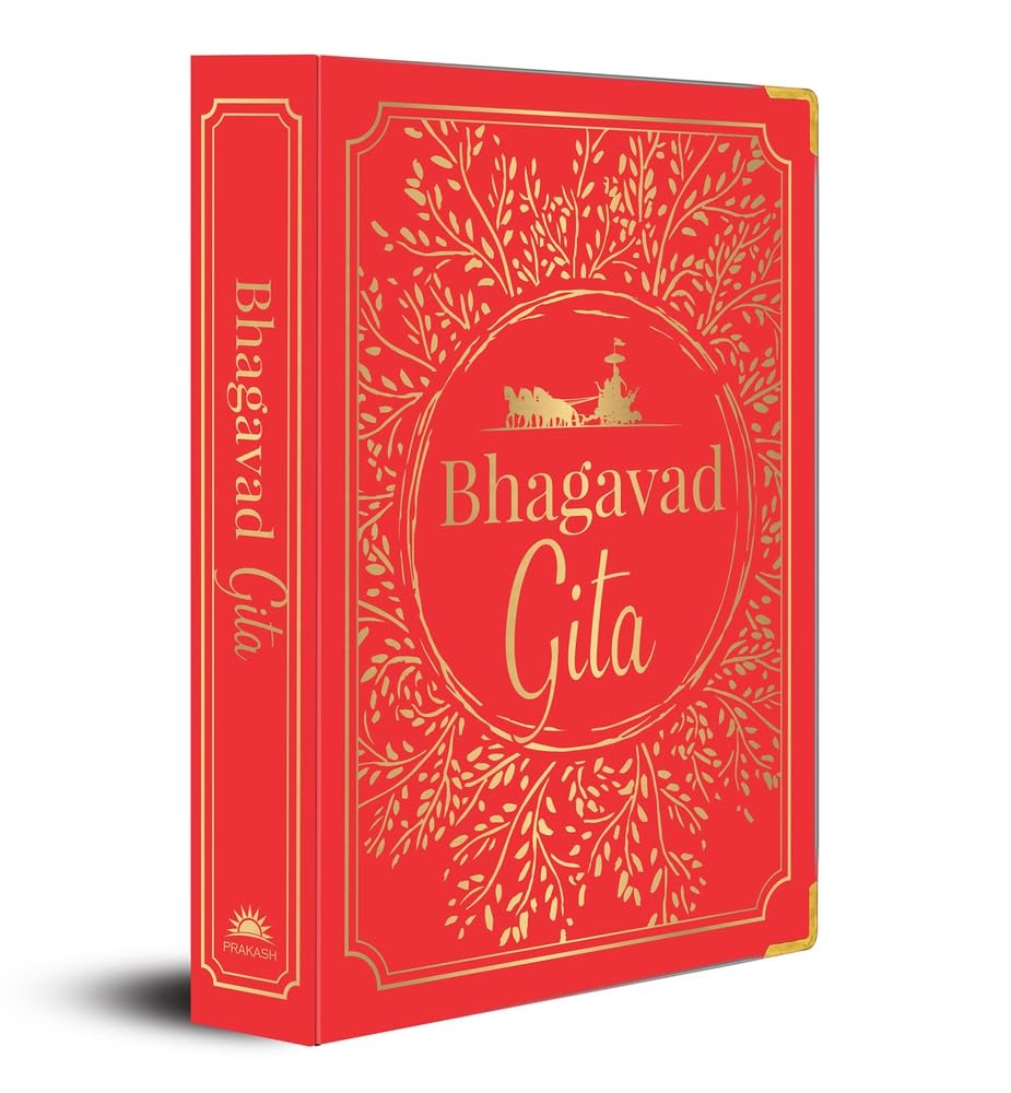 Bhagavad Gita [Deluxe Hardbound Edition] Sacred Text for Self-Realization and Spiritual Enlightenment / Discover Ancient Wisdom / Timeless Religious cover image